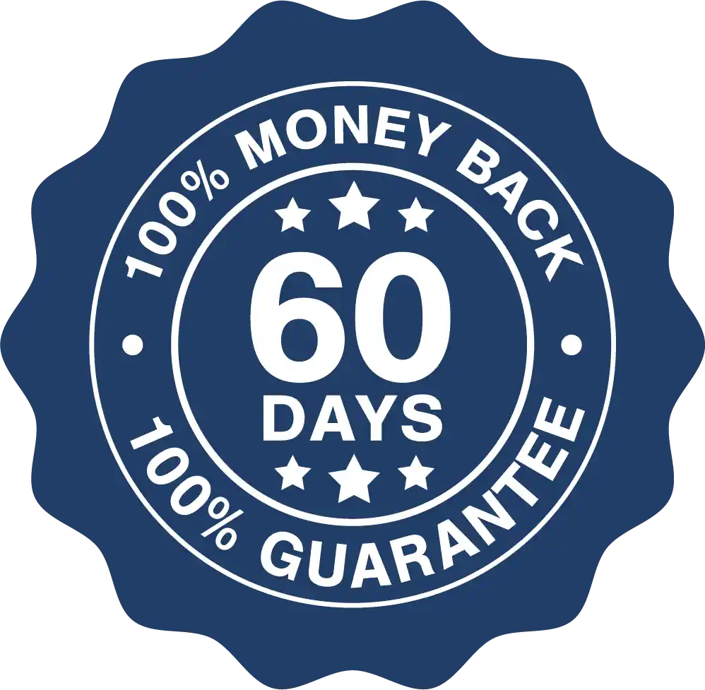 60 Day Money Back Guarantee